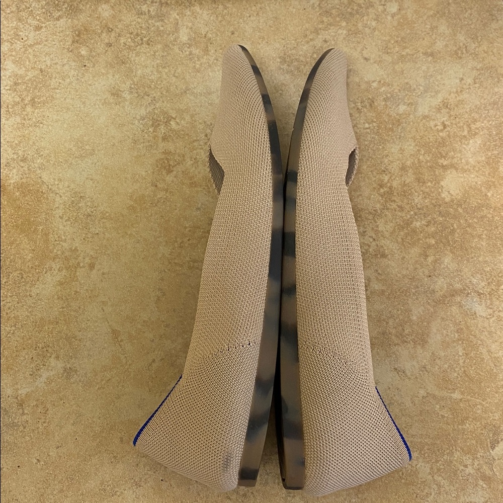 Rothy's Tan Pointed Flats - Picture 9 of 11
